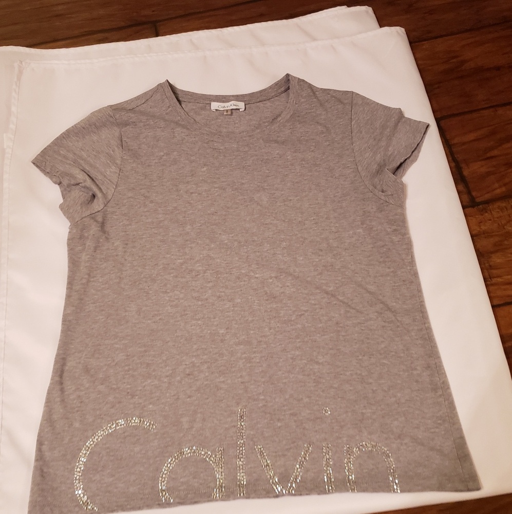 Calvin Klein t-shirt with rhinestones